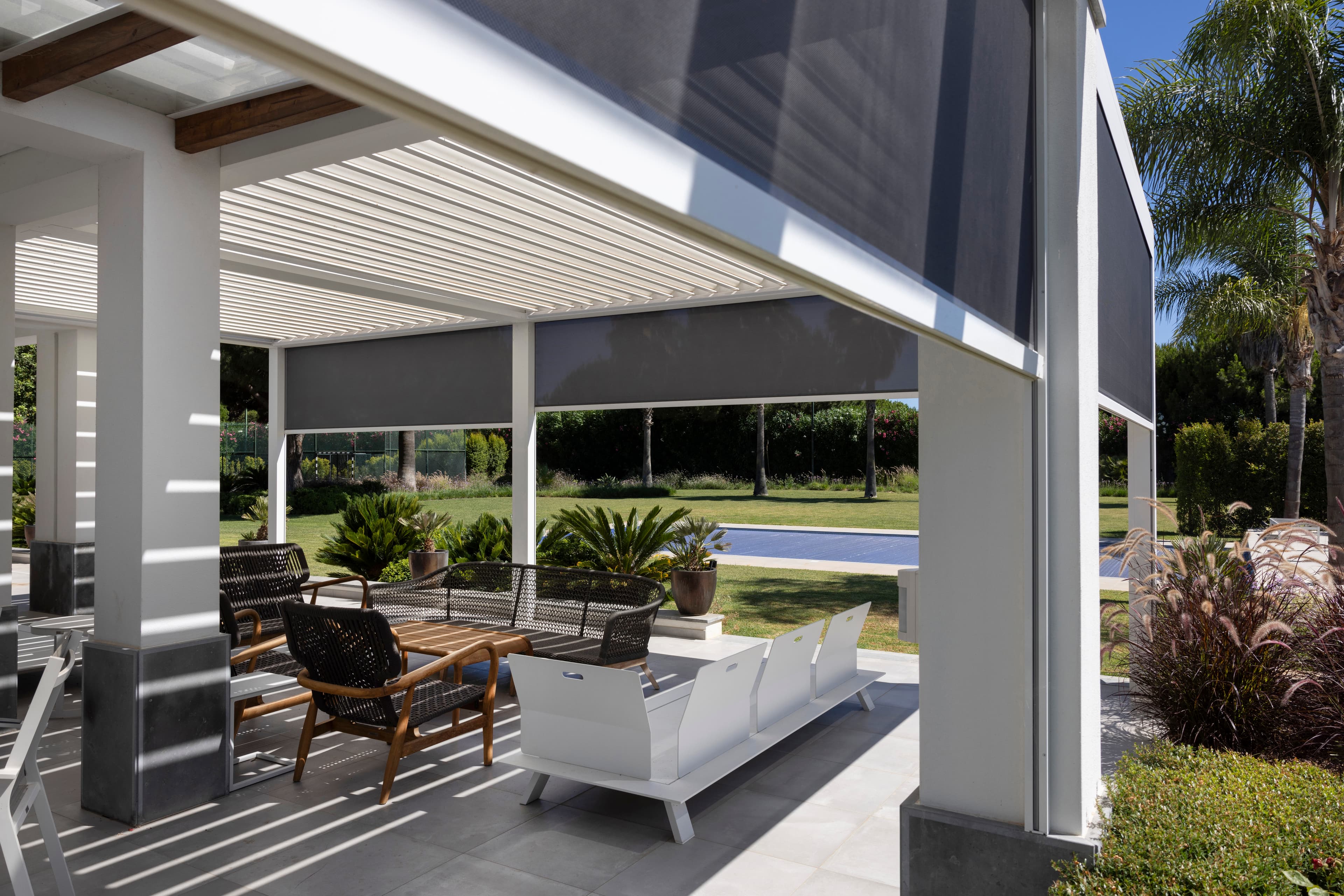 shade after screens deployed