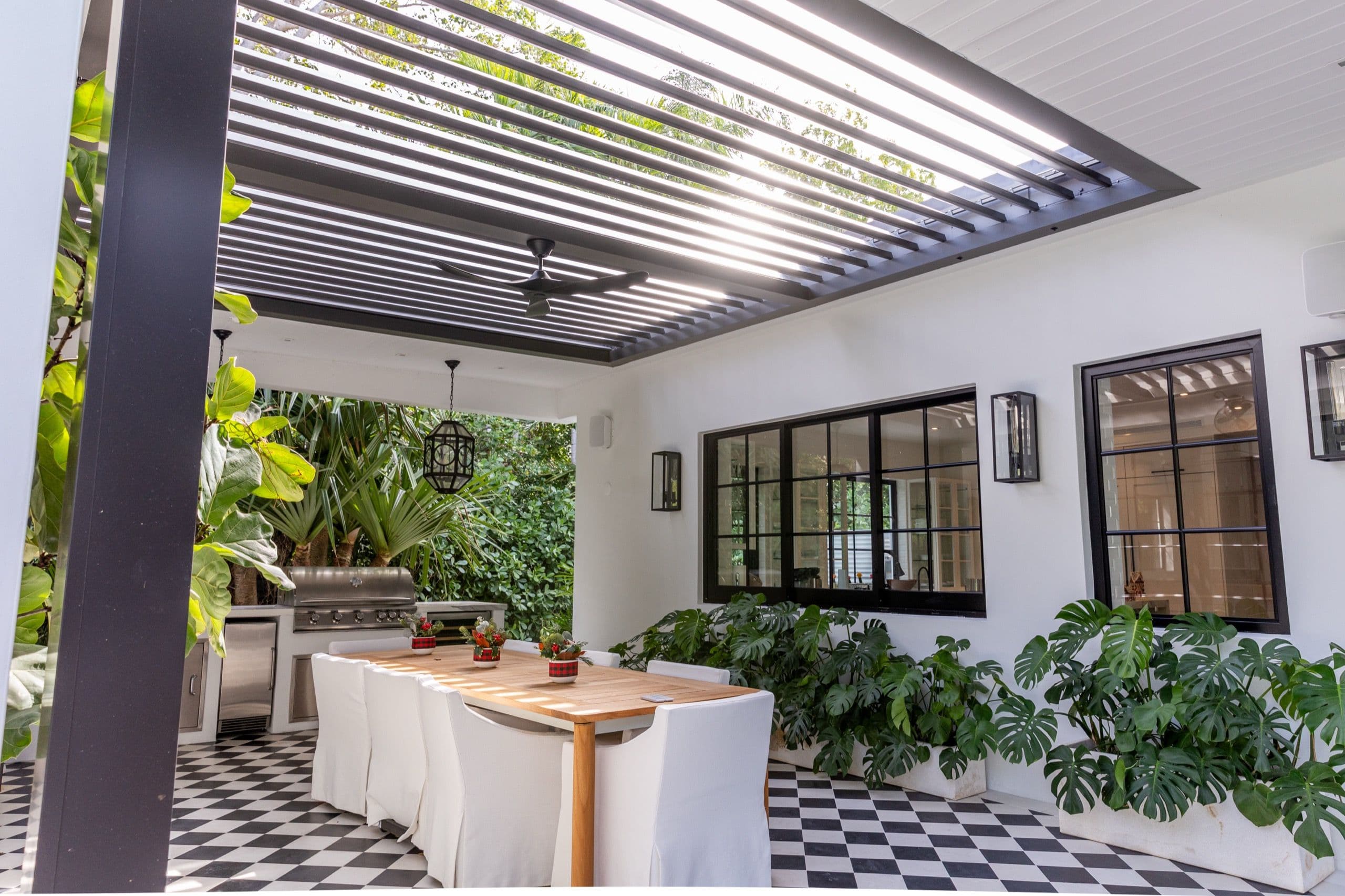 residential gray bronze r blade pool chairs